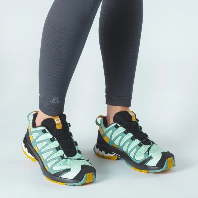 Tenis Para Trail Running Salomon Xa Pro 3d V8 Mujer Verde Menta | MX MFTA134